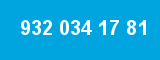 932 034 17 81 932 034 17 81